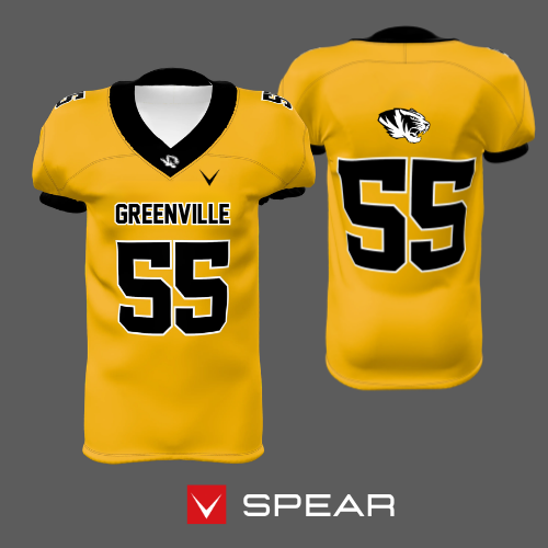 Vulcan Spear football uniform